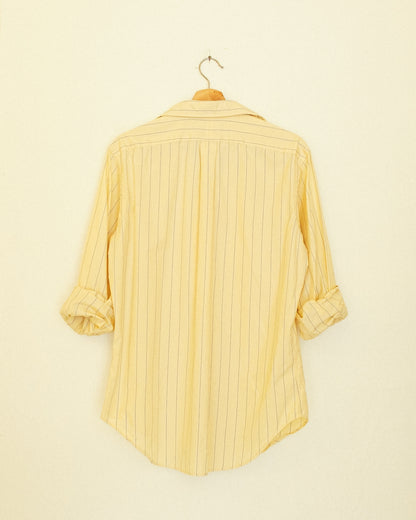 Boyfriend Button Up - Polo Stripe