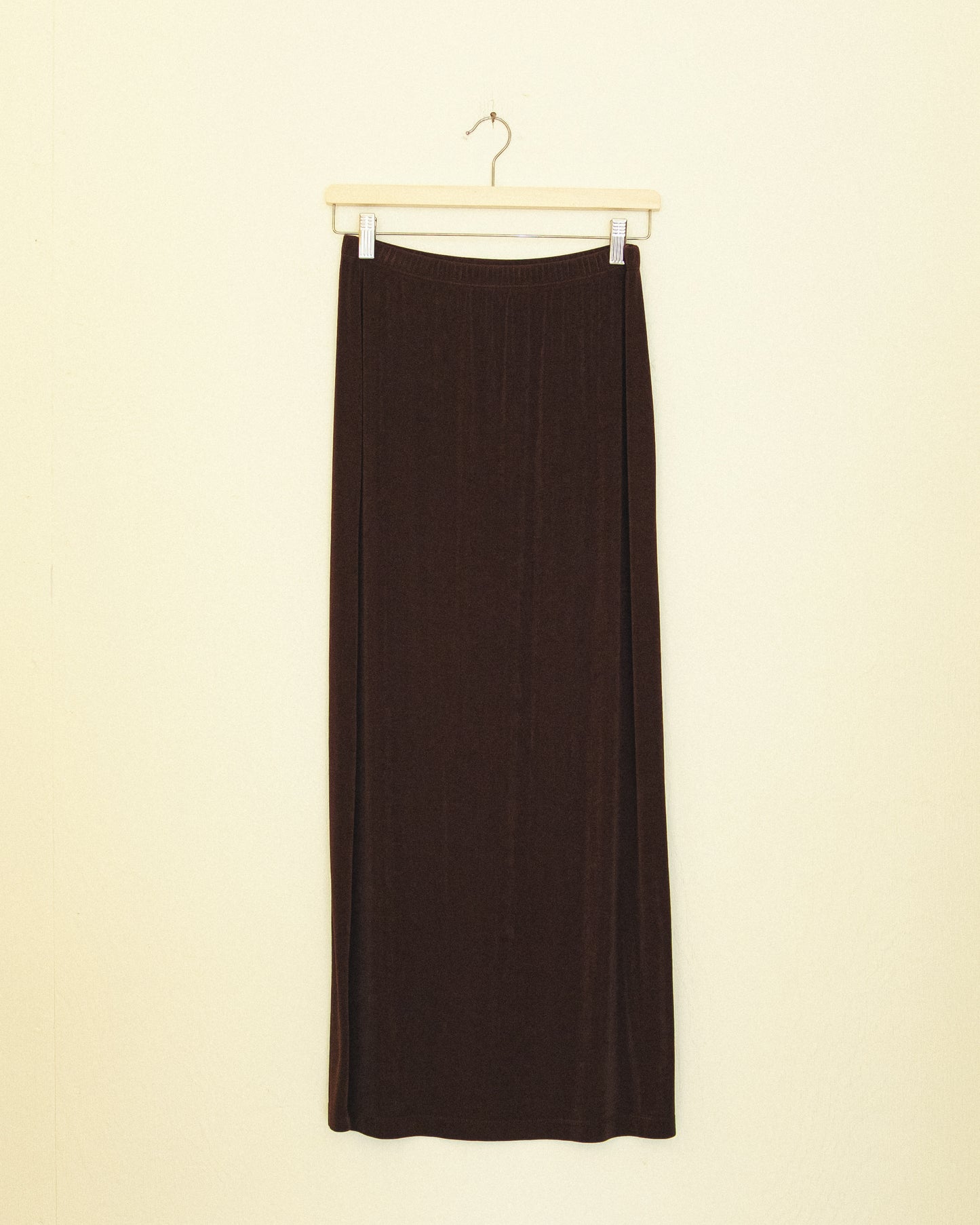 Cocoa Slinky Skirt