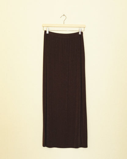 Cocoa Slinky Skirt