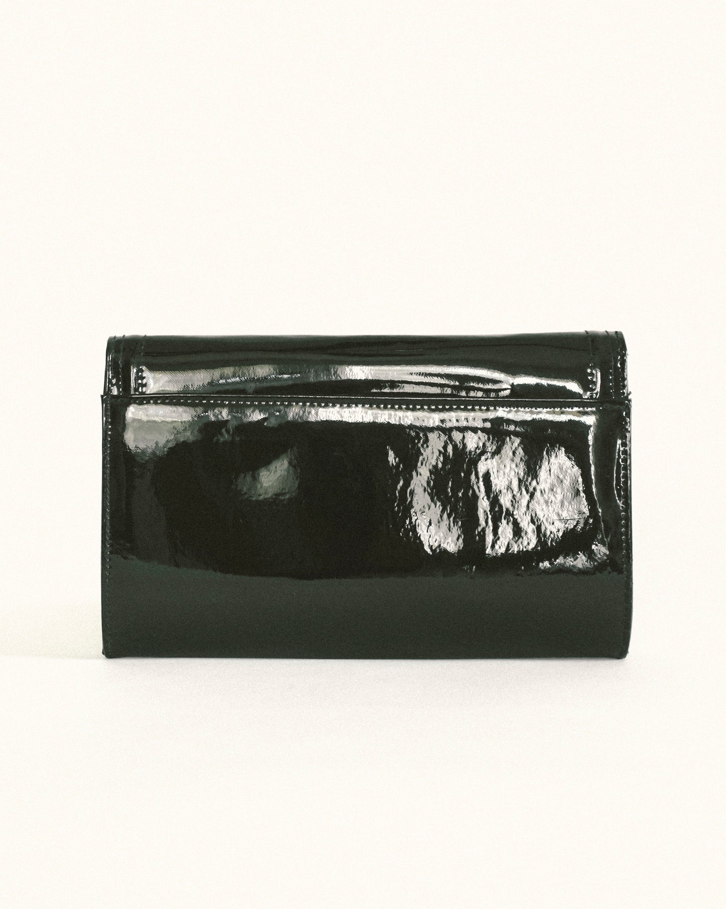 Glossy Envelope Clutch