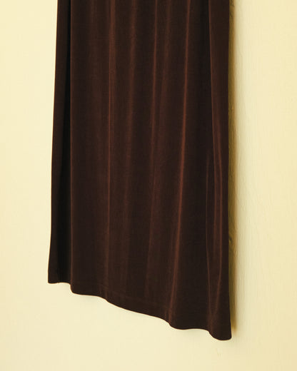 Cocoa Slinky Skirt