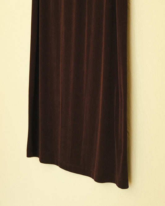 Cocoa Slinky Skirt