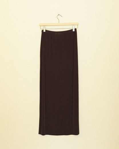 Cocoa Slinky Skirt
