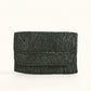 Black Straw Clutch