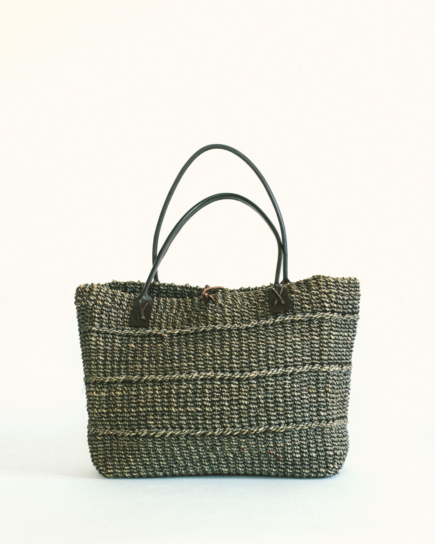 Olive Woven Tote