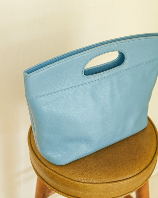 Sky Leather Handbag