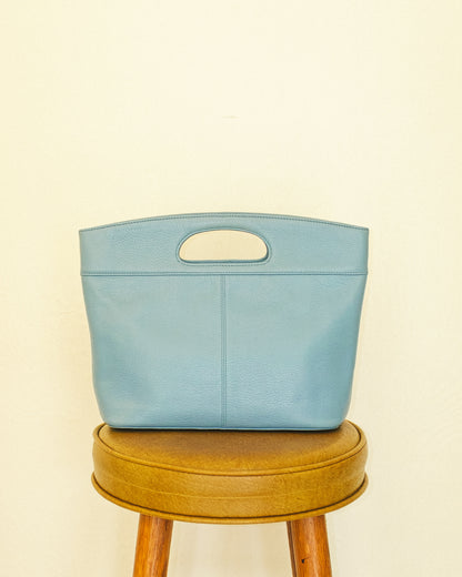 Sky Leather Handbag