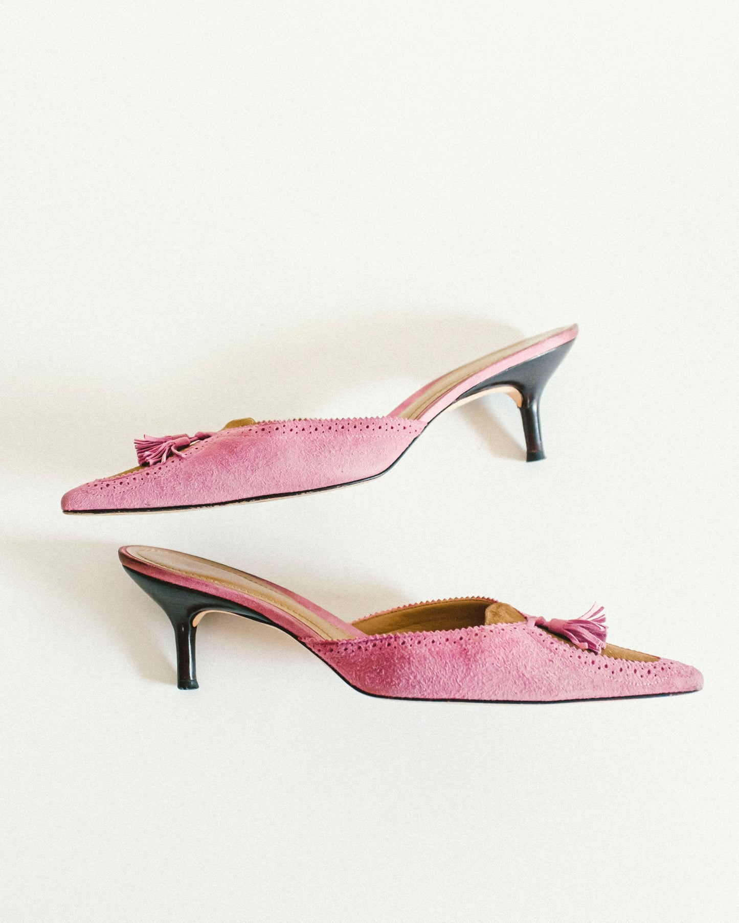 Neopolitan Suede Mules 9.5