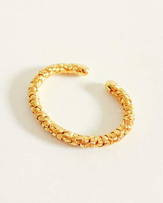 Gold Mesh Cuff