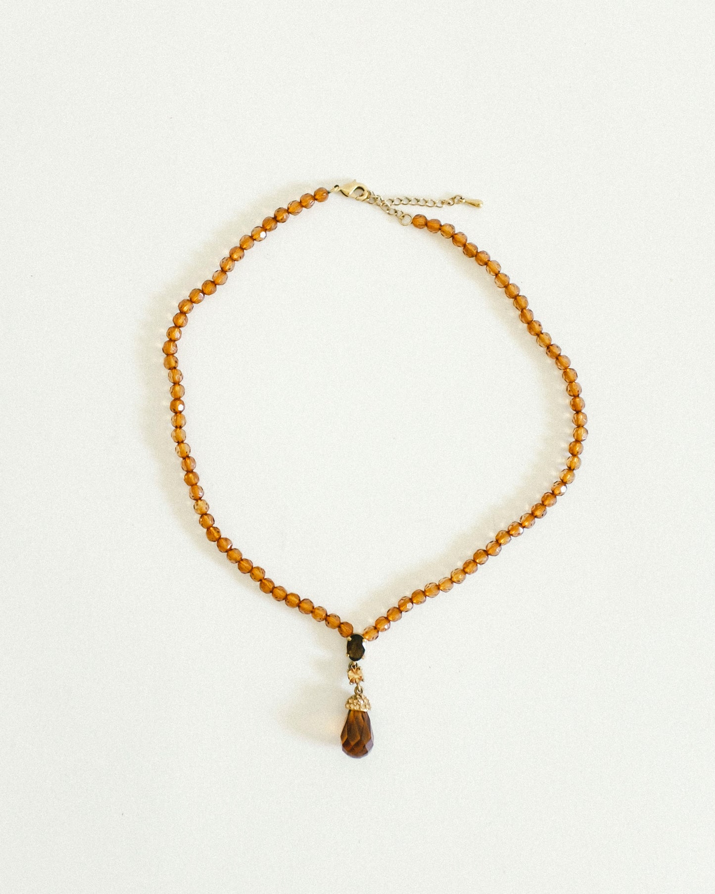 Cocoa Bead Necklace