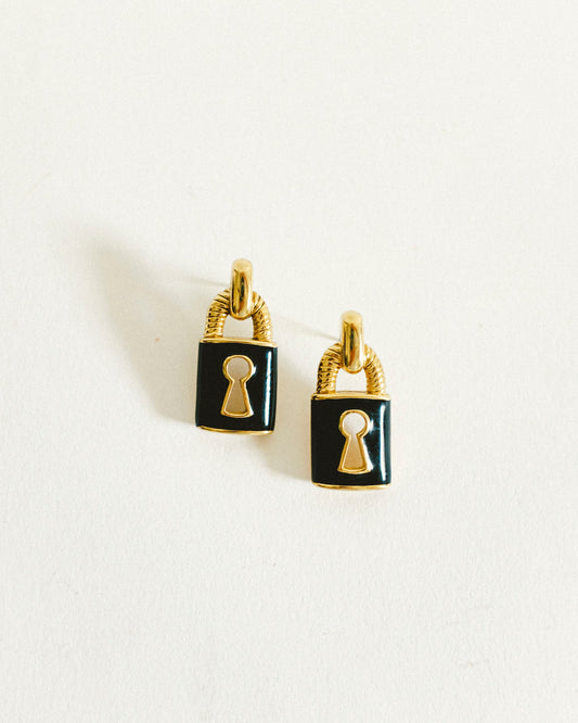 Givenchy Padlock Earrings