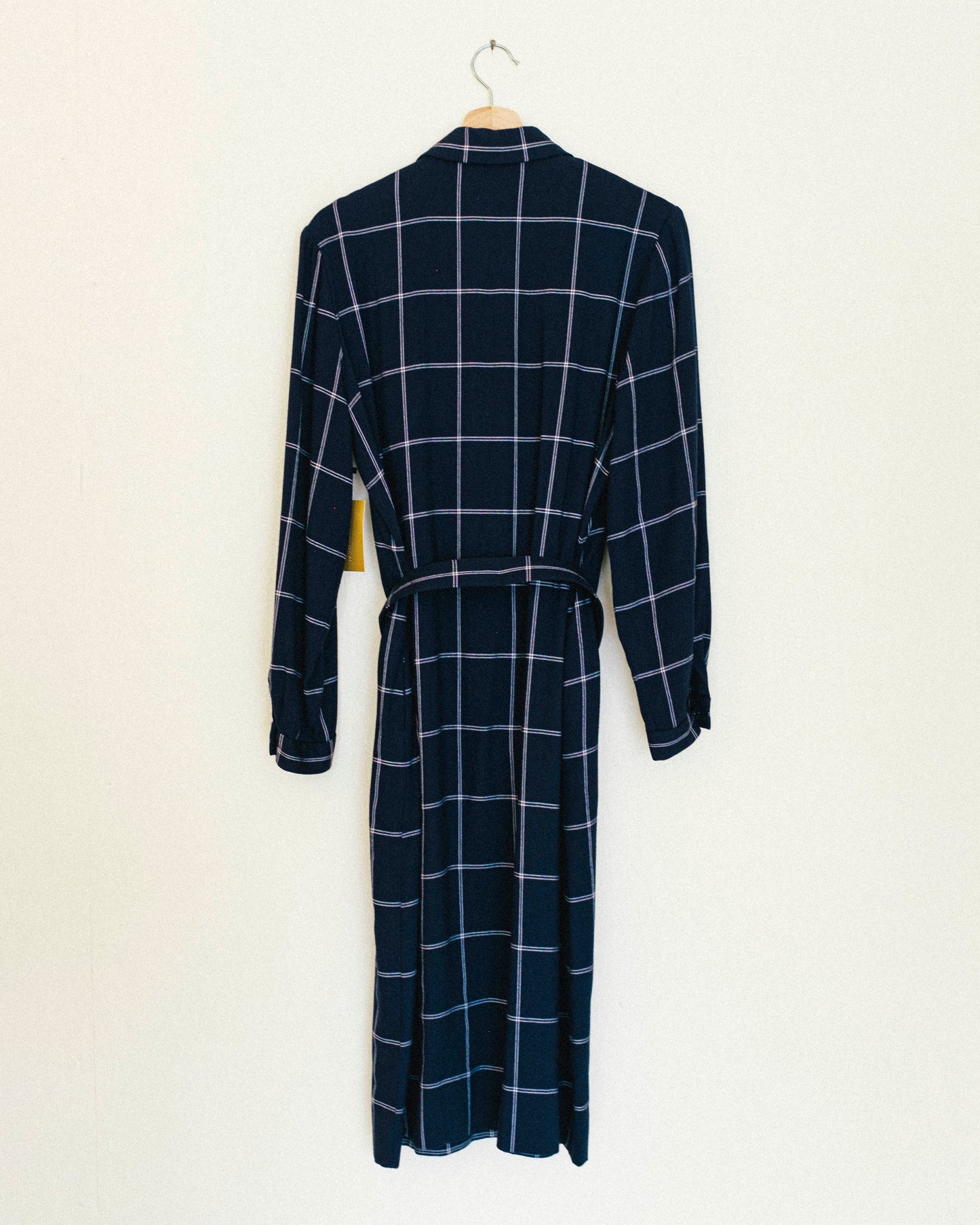 Midnight Plaid Dress