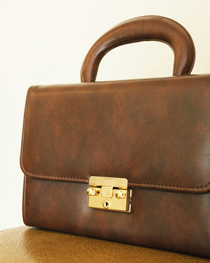 Chestnut Square Handbag