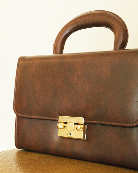 Chestnut Square Handbag