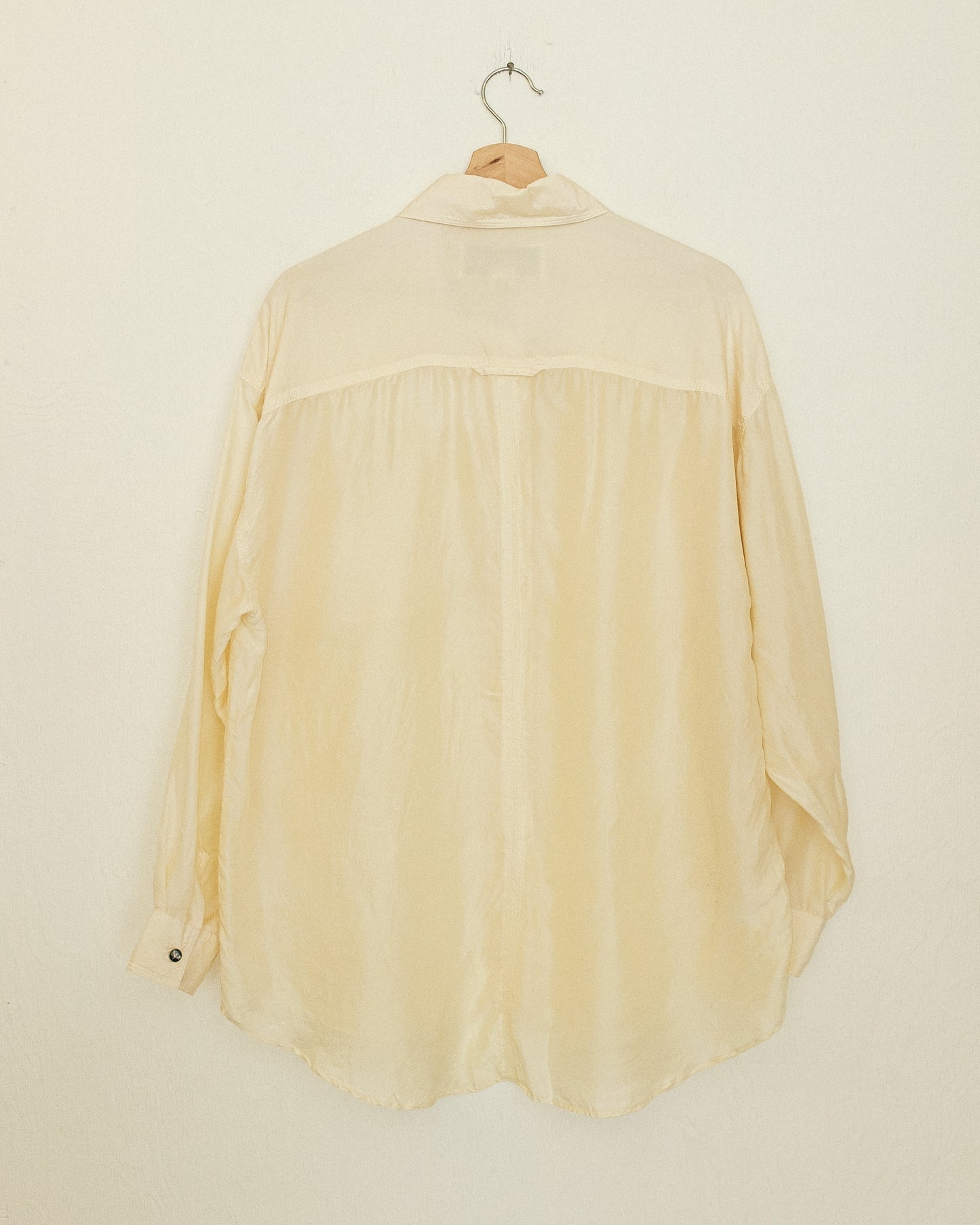 Ivory Silk Blouse
