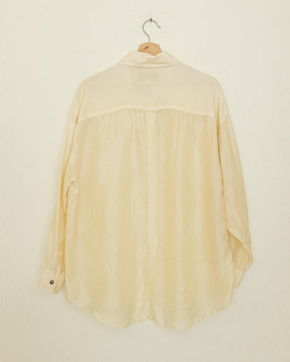 Ivory Silk Blouse