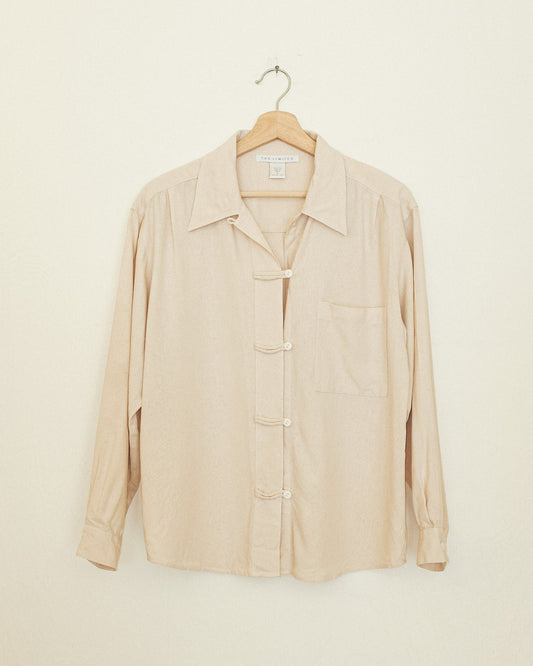 Raw Silk Blouse