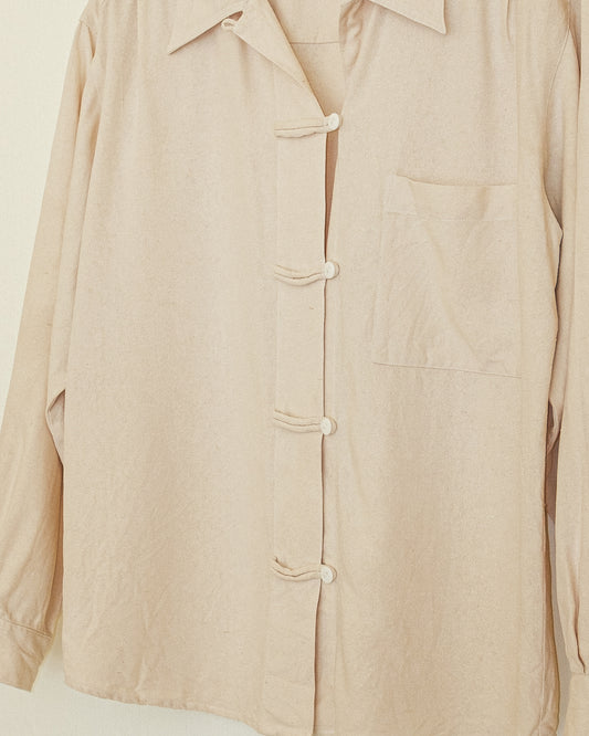 Raw Silk Blouse