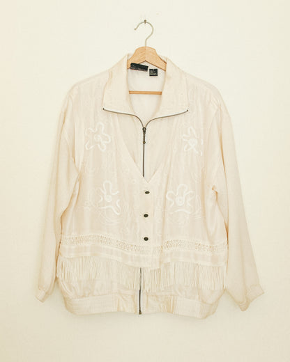 Pearl Silk Jacket