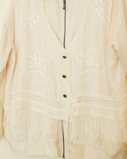 Pearl Silk Jacket