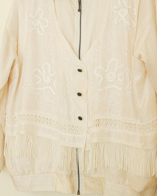Pearl Silk Jacket