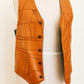 Patchwork Leather Vest