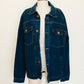 Oversized Denim Jacket - Dark