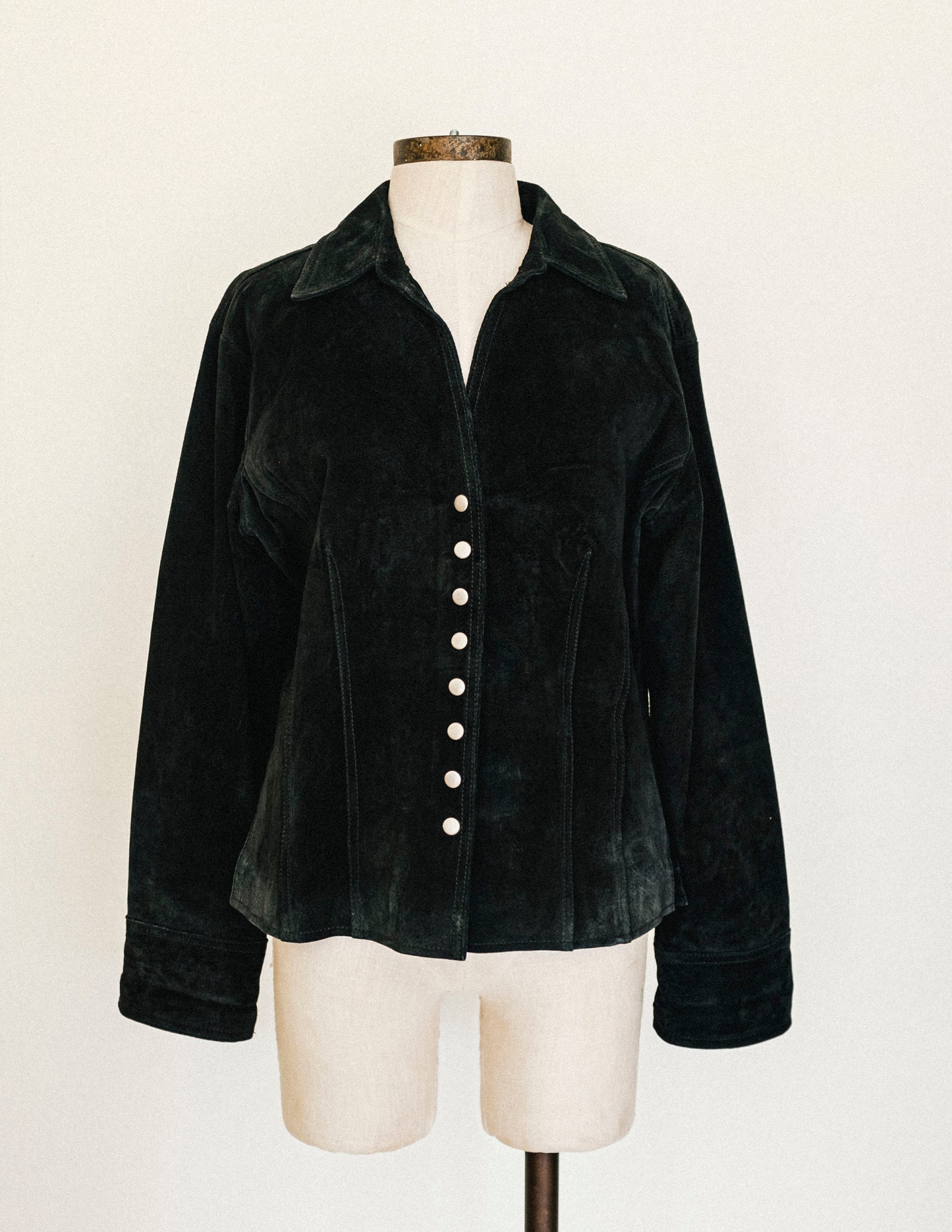 Onyx Suede Jacket