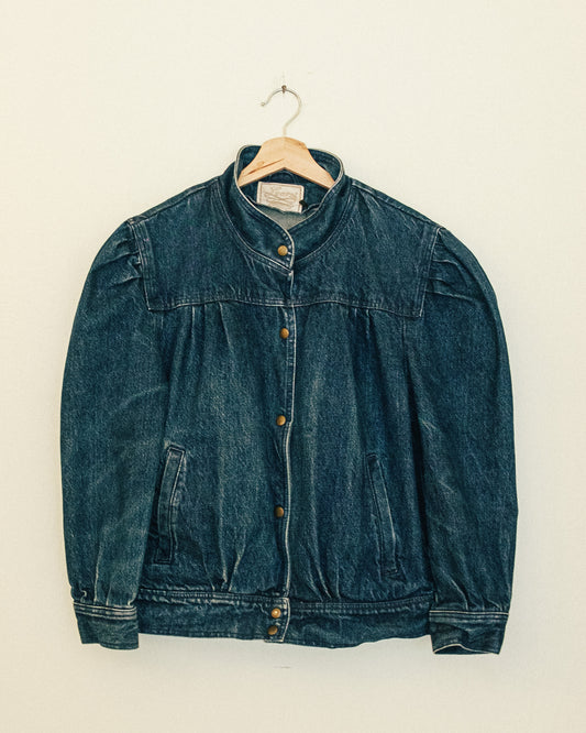 Denim Bomber Jacket