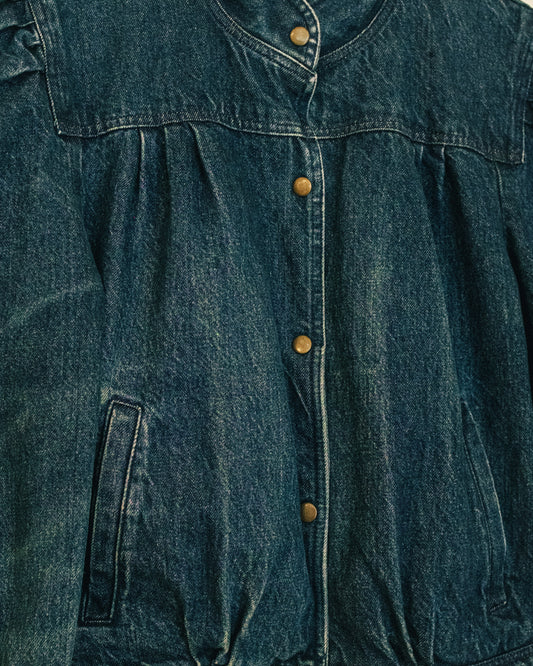 Denim Bomber Jacket