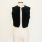 70's Velvet Vest