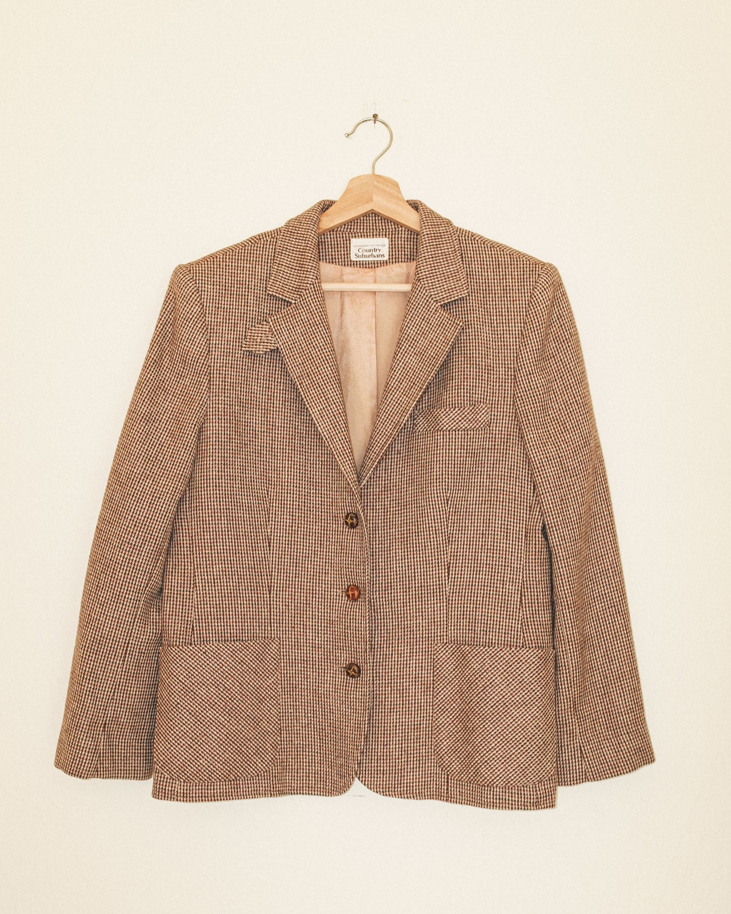 Rosewood Wool Blazer