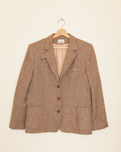 Rosewood Wool Blazer