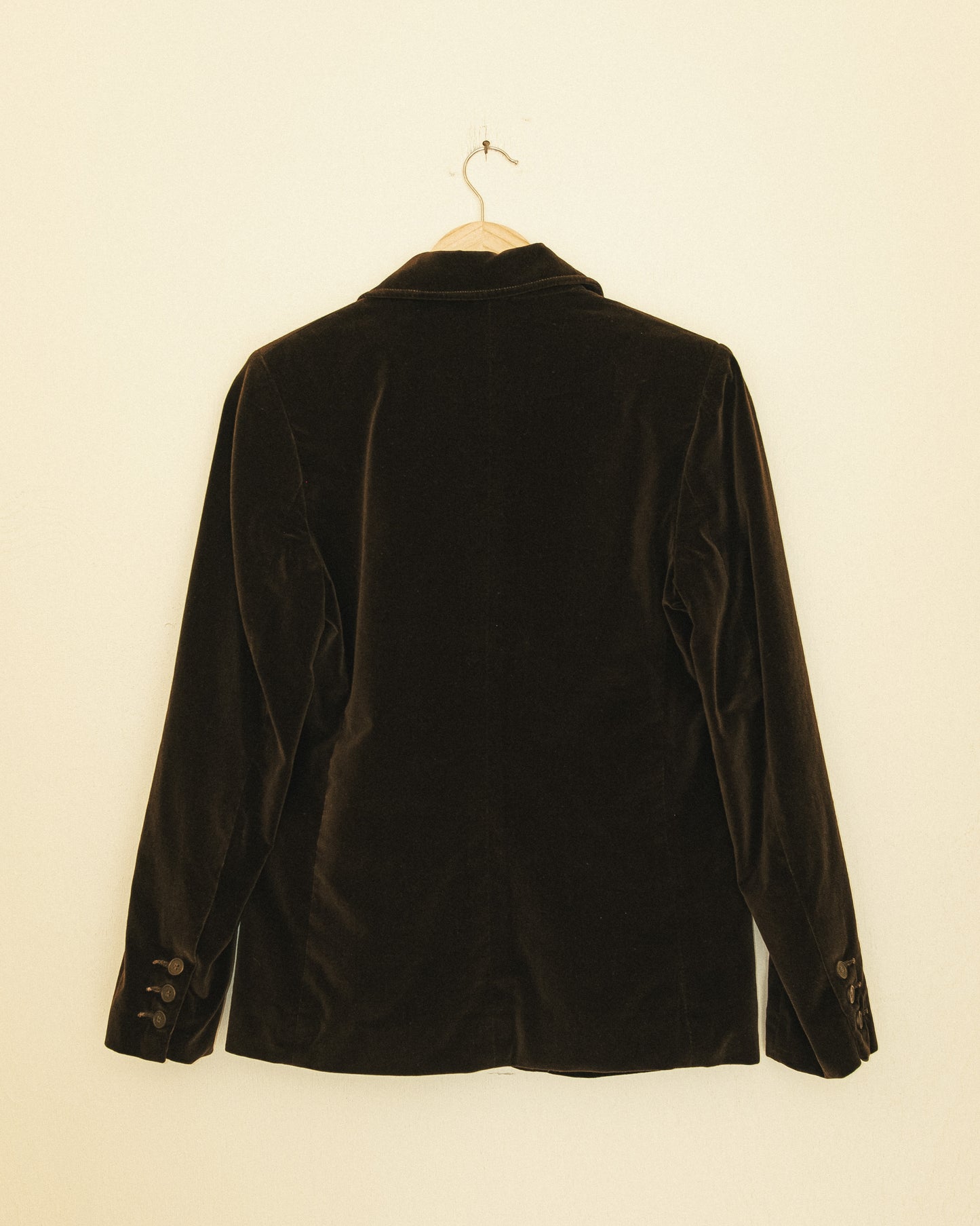 Cocoa Velvet Blazer
