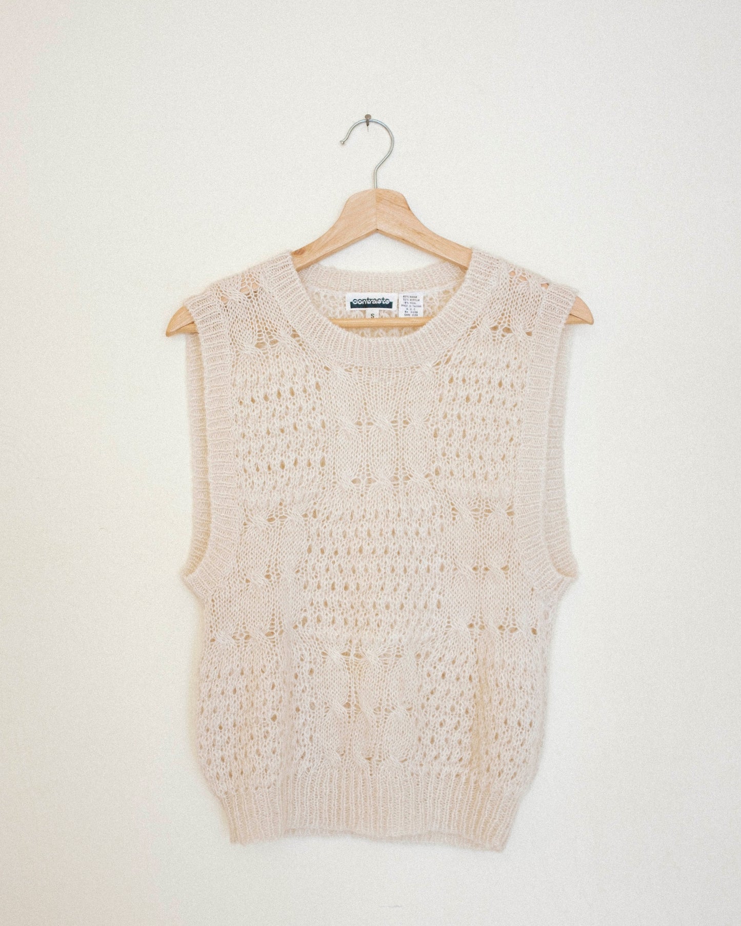 Oatmeal Sweater Vest