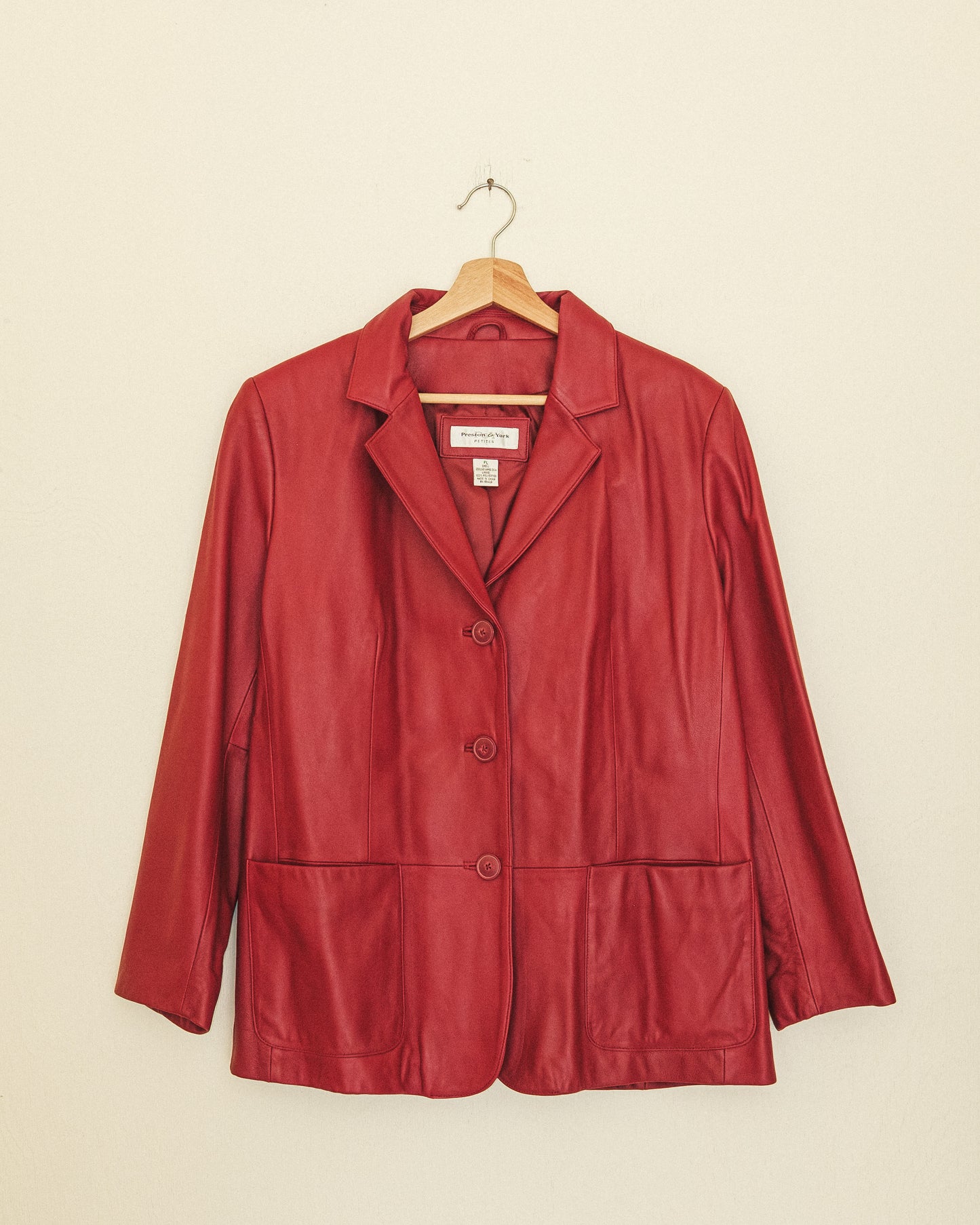 Cherry Leather Jacket