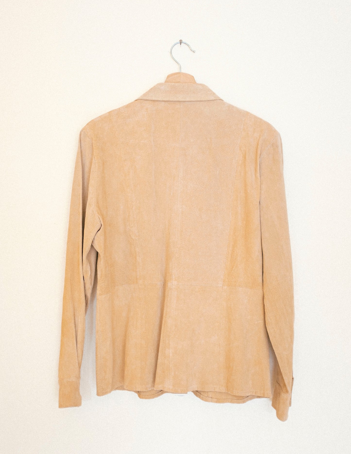 Latte Suede Shirt