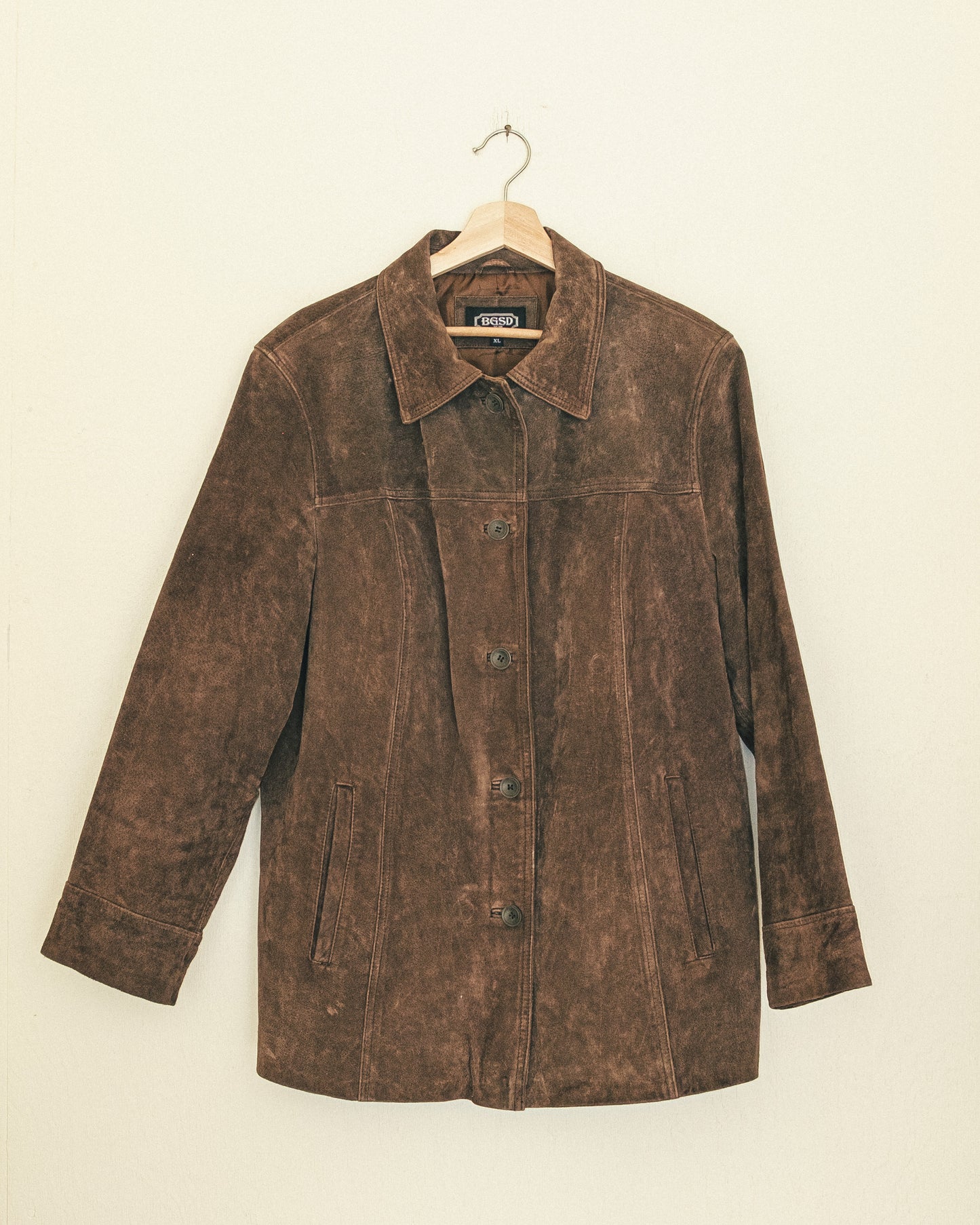 Coffee Suede Jacket