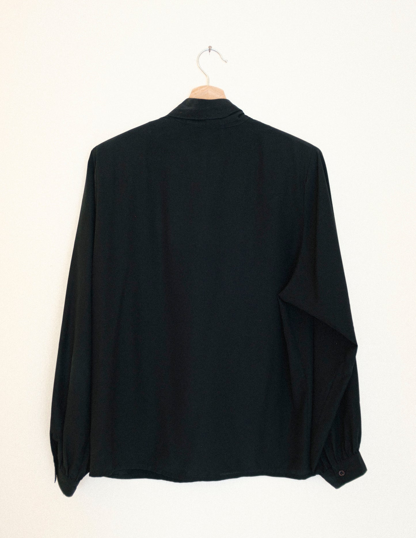 Coal Bow Blouse