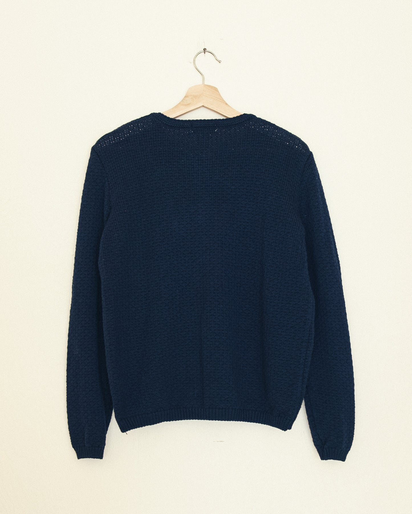 Navy Cardigan Sweater