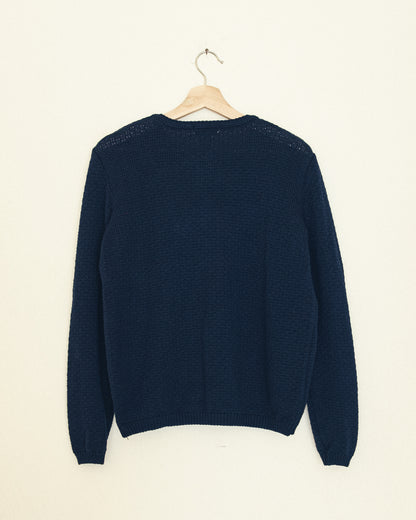 Navy Cardigan Sweater