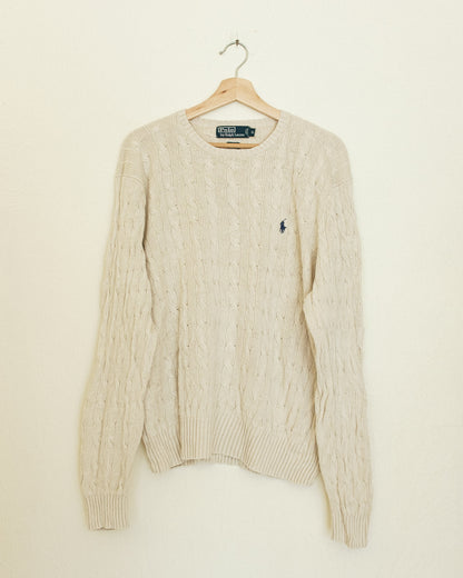 Silk Polo Sweater