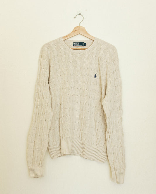 Silk Polo Sweater