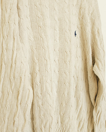 Silk Polo Sweater