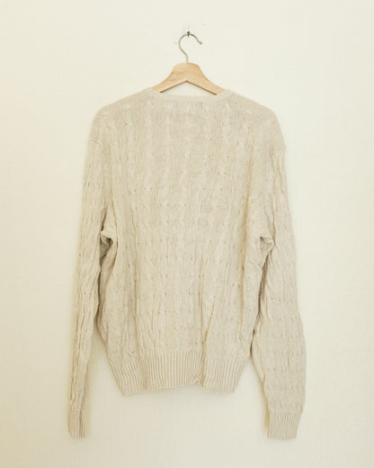 Silk Polo Sweater