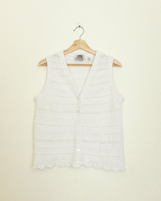 White Sweater Vest