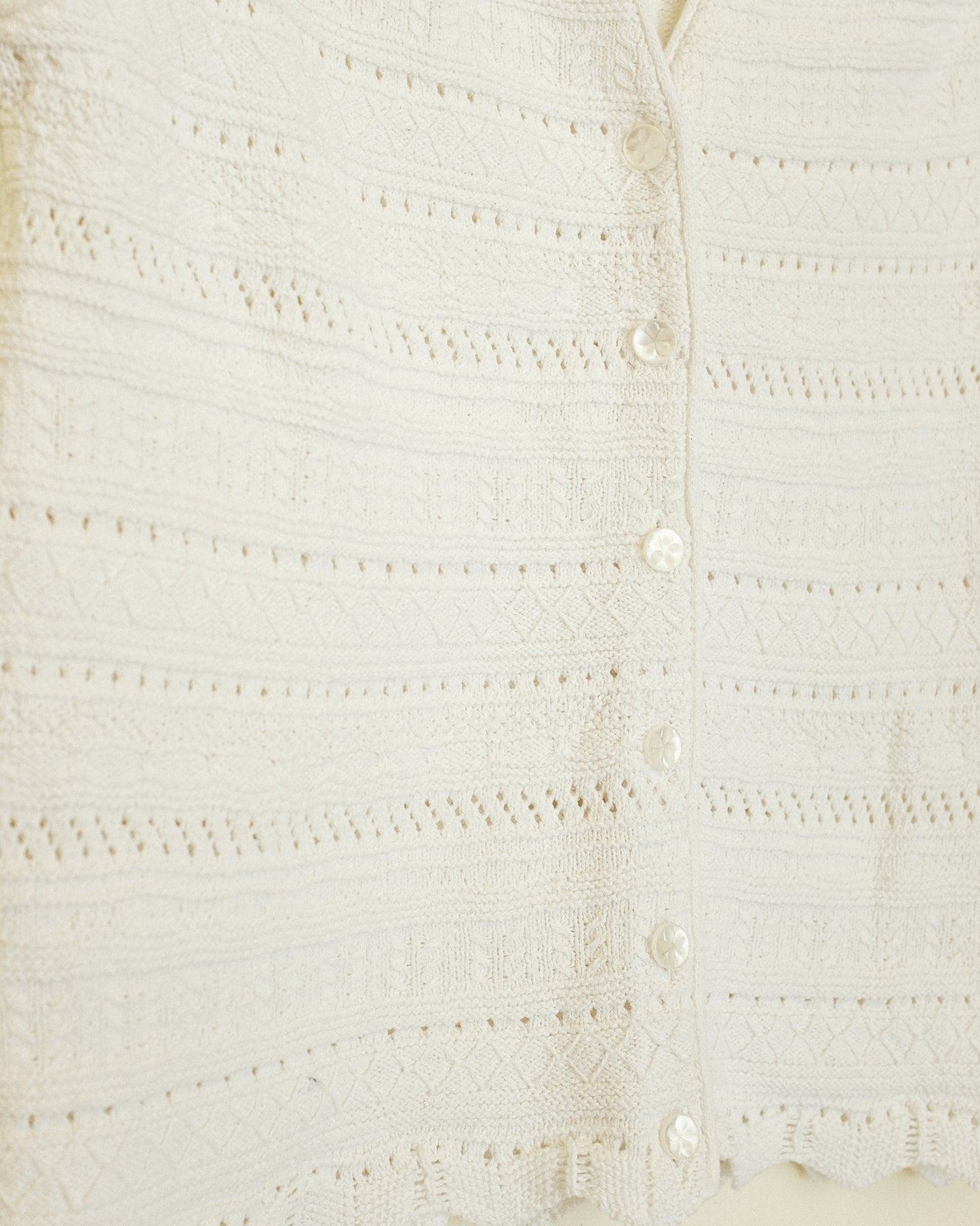 White Sweater Vest