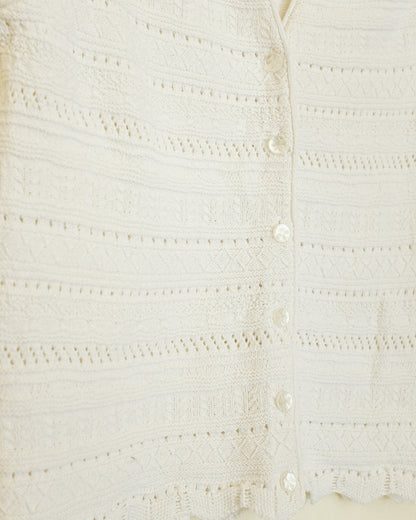 White Sweater Vest