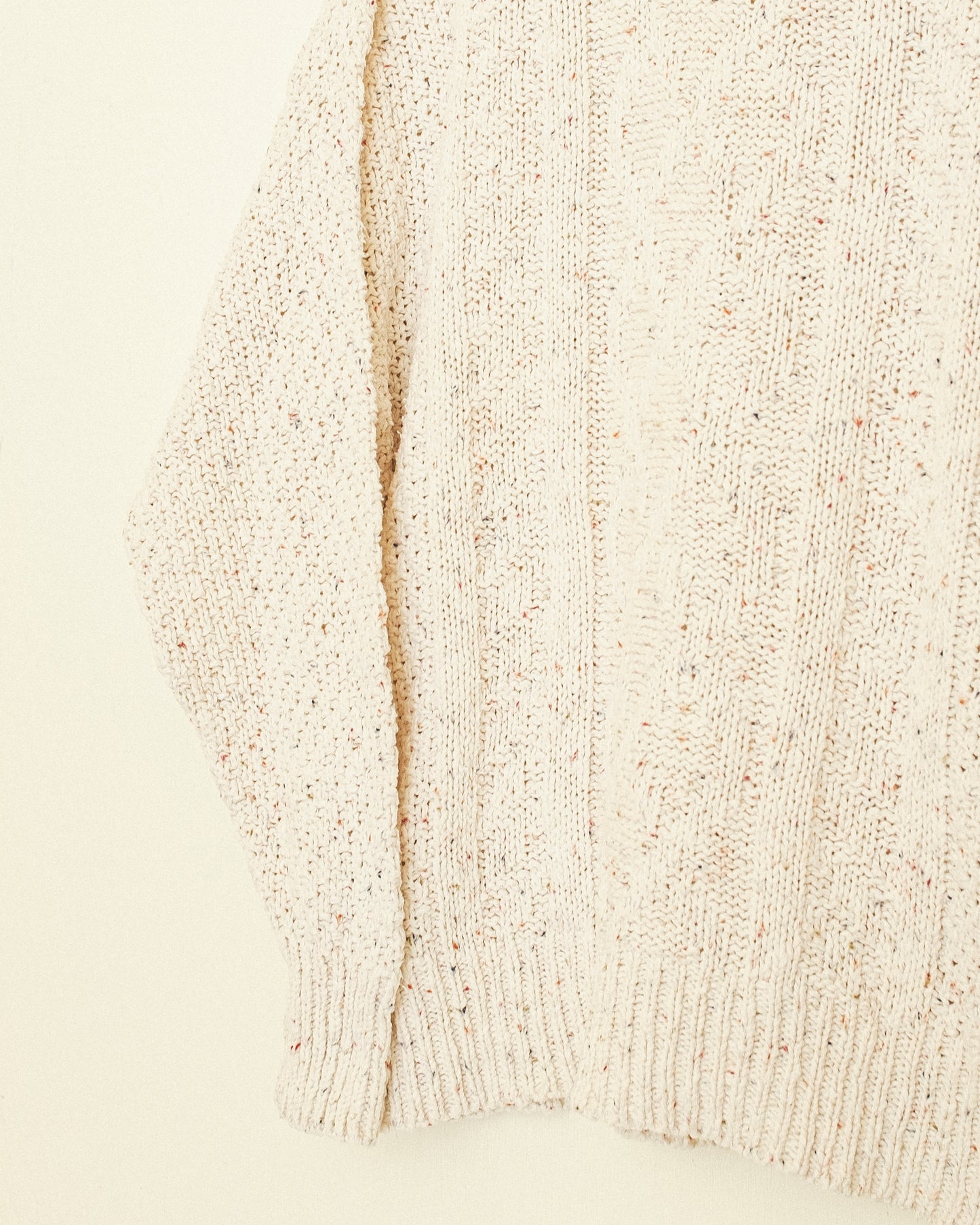 Rainbow Fleck Sweater