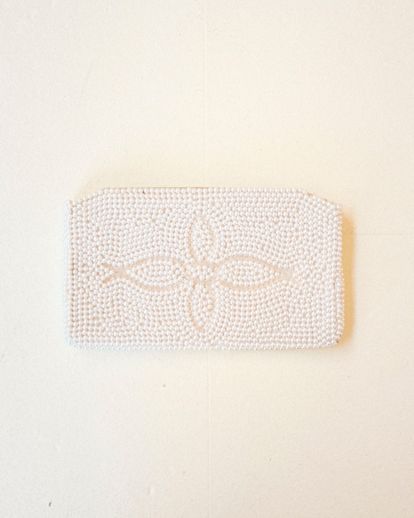 Beaded Pearl Clutch